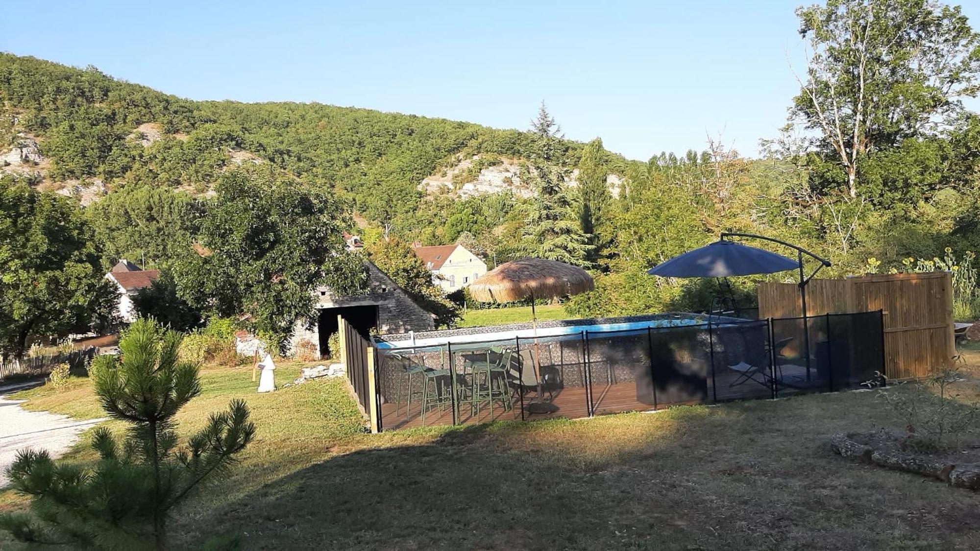 P'Tit Cocon Au Coeur Du Lot Bed & Breakfast Dégagnac Dış mekan fotoğraf